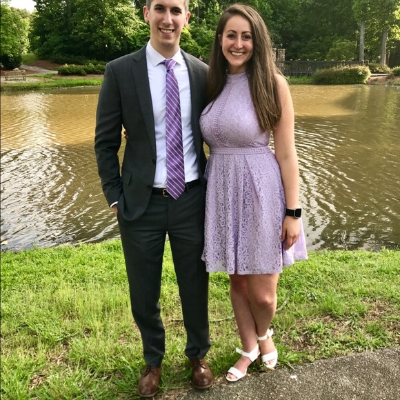 Aqua fit and flare dress - Picture 5 of 9